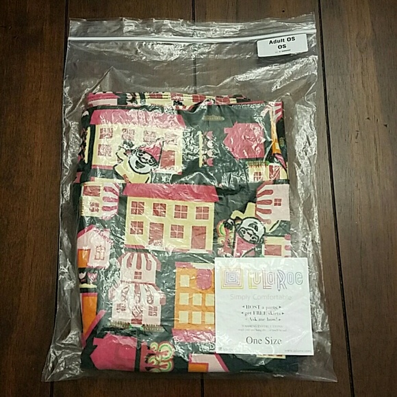 NWT Gnomes Lularoe leggings OS - Picture 2 of 2